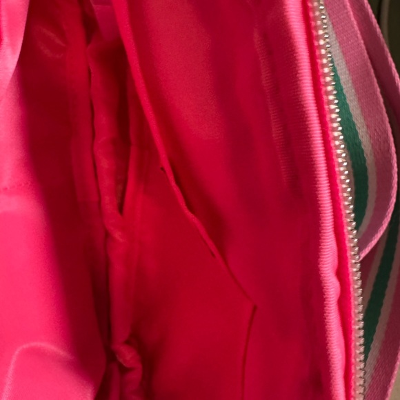 Lilly Pulitzer Pink and Green Floral Crossbody Bag - Picture 4 of 4